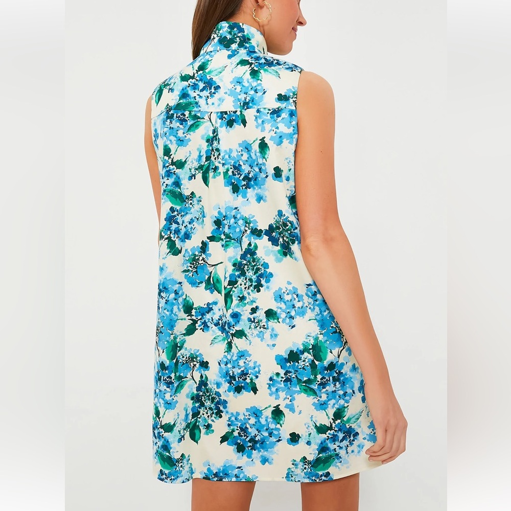 Tuckernuck Water's Edge Hydrangea Sleeveless Charlie Dress - Picture 7 of 15